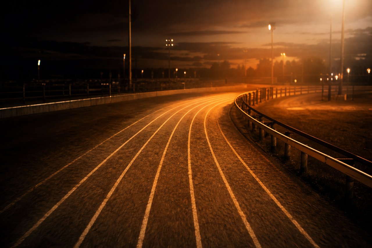 How to Bet on Greyhounds — floodlit greyhound track